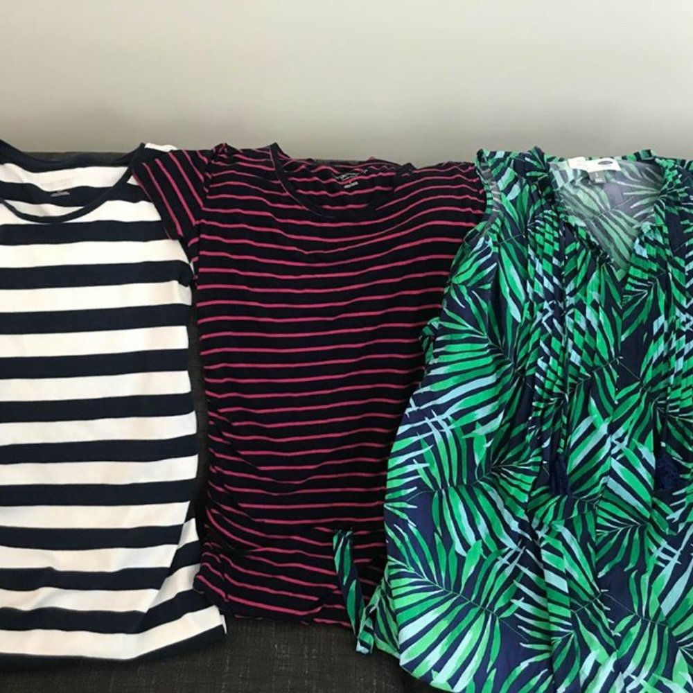 SOLDSize Small/Medium Summer Maternity Clothes Lot